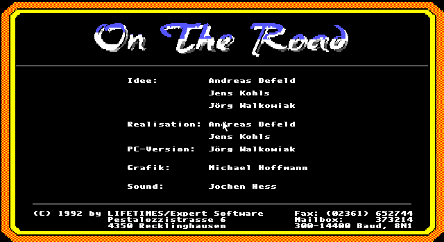 On the Road abandonware
