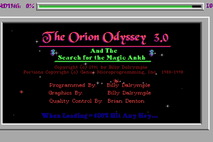 Orion Odyssey: The Search for the Magic Ankh 0