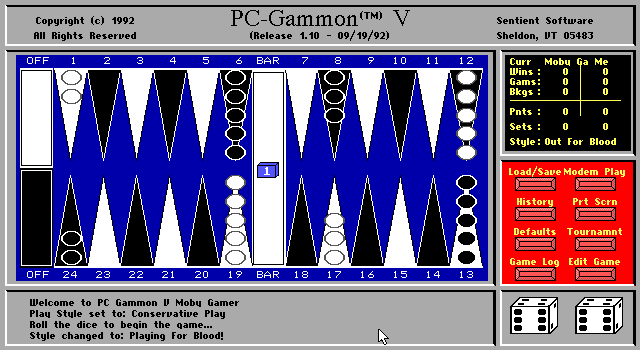 PC-Gammon abandonware