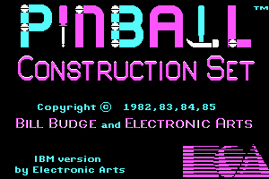 Pinball Construction Set abandonware