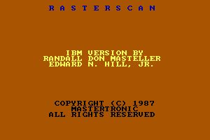 Rasterscan 0