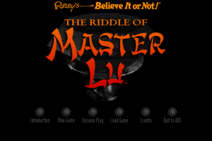 Ripley's Believe It or Not!: The Riddle of Master Lu 0
