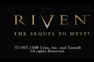 Riven: The Sequel to Myst 0