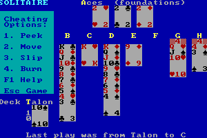Solitaire abandonware