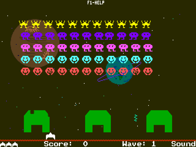 Spaced-Out Invaders abandonware