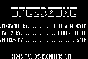 Speed Zone 0