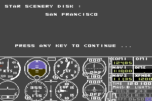 STAR Scenery Disk: San Francisco & The Bay Area abandonware