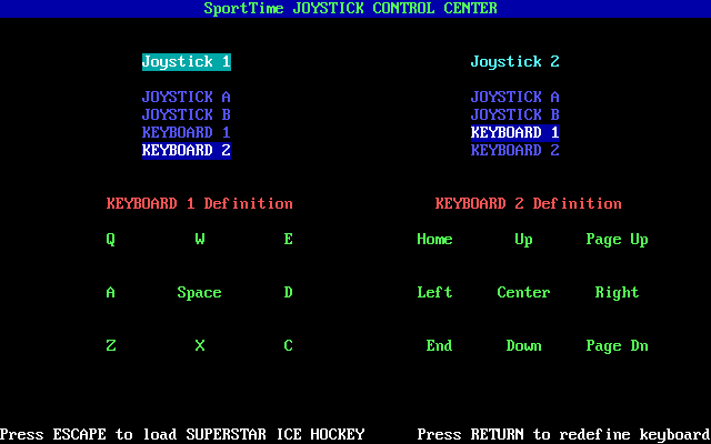 Superstar Ice Hockey ROM Download for Commodore 64 / C64 