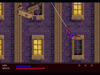 The Amazing Spider-Man: Web of Fire abandonware