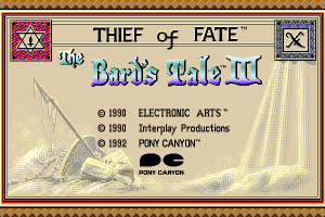 The Bard's Tale III: Thief of Fate 0