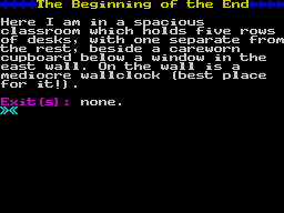The Beginning Of The End abandonware