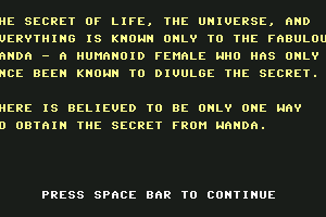The Fabulous Wanda and the Secret of Life, the Universe, and Everything 4