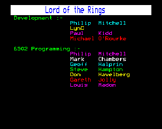 The Fellowship of The Ring abandonware