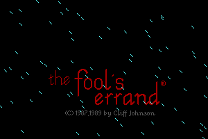 The Fool's Errand 0