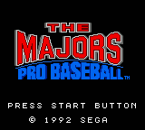 The Majors: Pro Baseball 0
