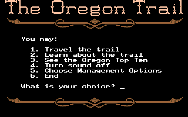 Oregon trail game free apple