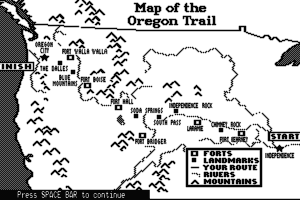 The Oregon Trail abandonware
