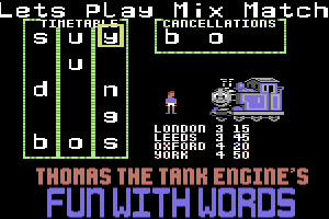 Thomas the Tank Engine's Fun With Words abandonware