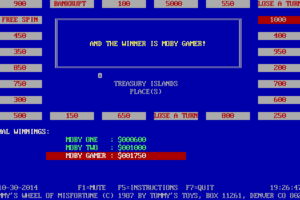 Tommy's Wheel of Misfortune abandonware
