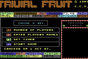 Trivial Fruit 1