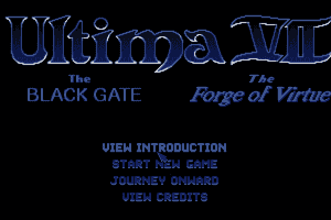 Ultima VII: Forge of Virtue 0