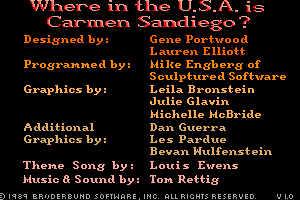 Where in the U.S.A. is Carmen Sandiego? 18