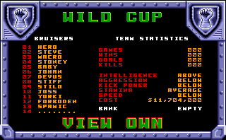 Wild Cup Soccer abandonware