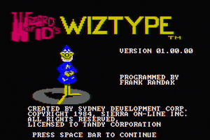 Wizard of Id's WizType 0