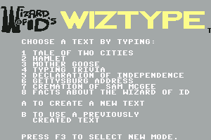 Wizard of Id's WizType 11