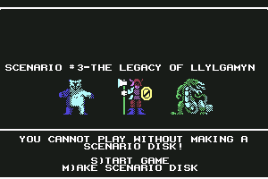 Wizardry: Legacy of Llylgamyn - The Third Scenario 0