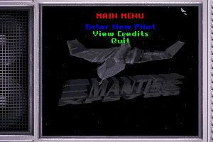 XF5700 Mantis Experimental Fighter abandonware