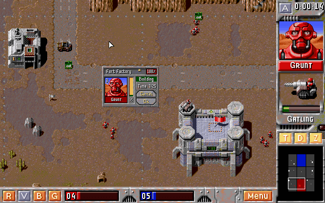 Z Real Time Strategy Game 1996 Bitmap Brothers