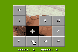 15 Move Hole Puzzle 10