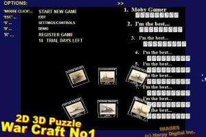 2D 3D Puzzle War Craft No1 1