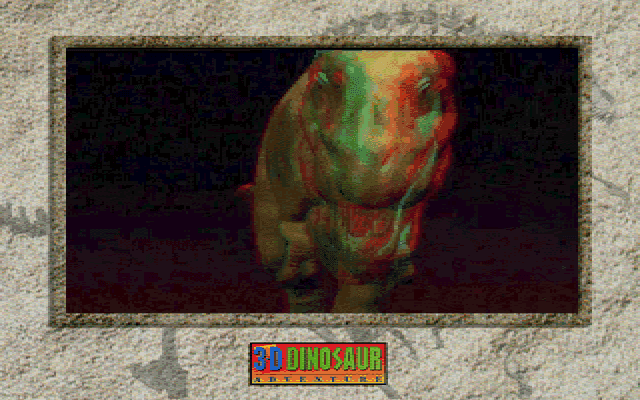VINTAGE PC GAME/SOFTWARE~ Dinosaur Adventure 3-D Ages 4-8 Years