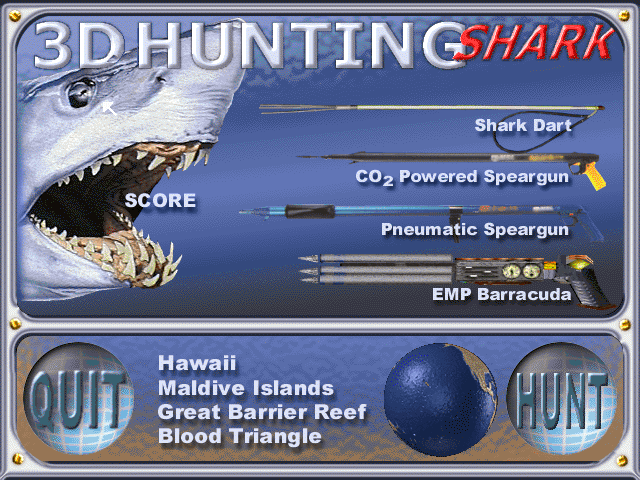 3D Hunting Shark 4