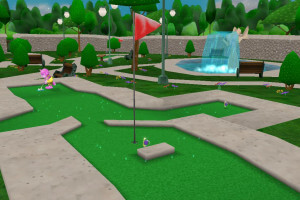 3-D Ultra MiniGolf Maniacs 1