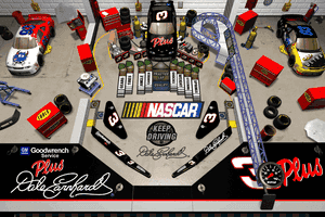 3-D Ultra NASCAR Pinball 4