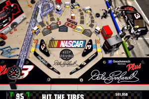 3-D Ultra NASCAR Pinball 9