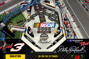 3-D Ultra NASCAR Pinball 8