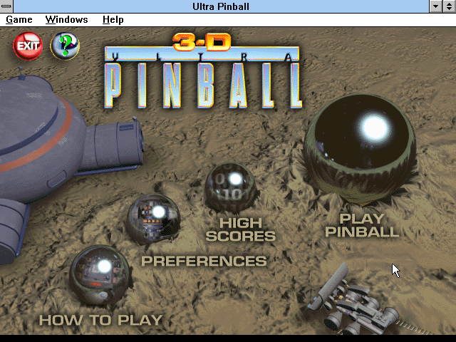 3D Pinball for Windows: Space Cadet (1995)
