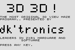 3D 3D! 0