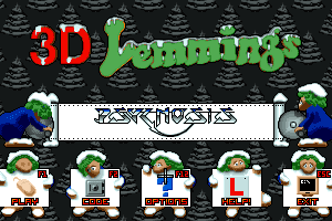 3D Lemmings Winterland abandonware