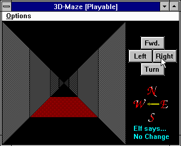 3D Maze abandonware