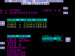 3D Stock Car Championship 1
