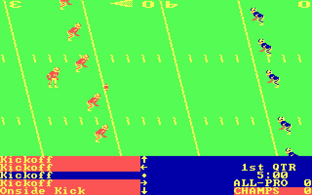 4th and inches video game