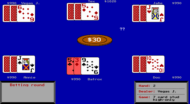 7 Card Stud abandonware