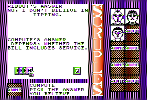 A Question of Scruples: The Computer Edition 6
