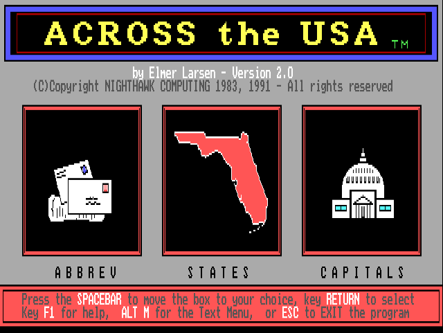 Across the USA 0