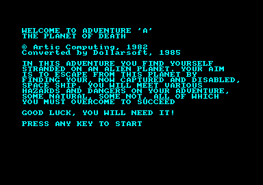 Adventure A abandonware